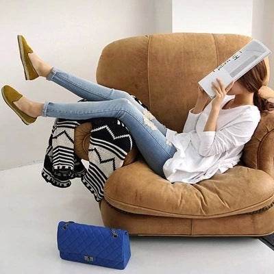 Skinny Fit Jeans For Pregnant Women - Mubimart