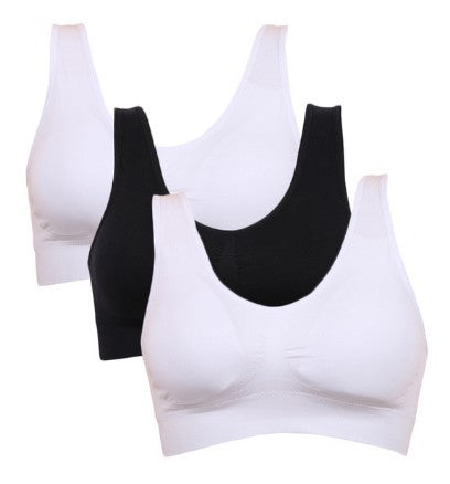 3pcs Set Seamless Push Up Bra - Mubimart -  