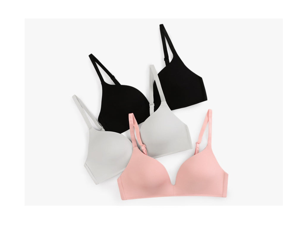 Students' non-wireless seamless bra - Mubimart -  