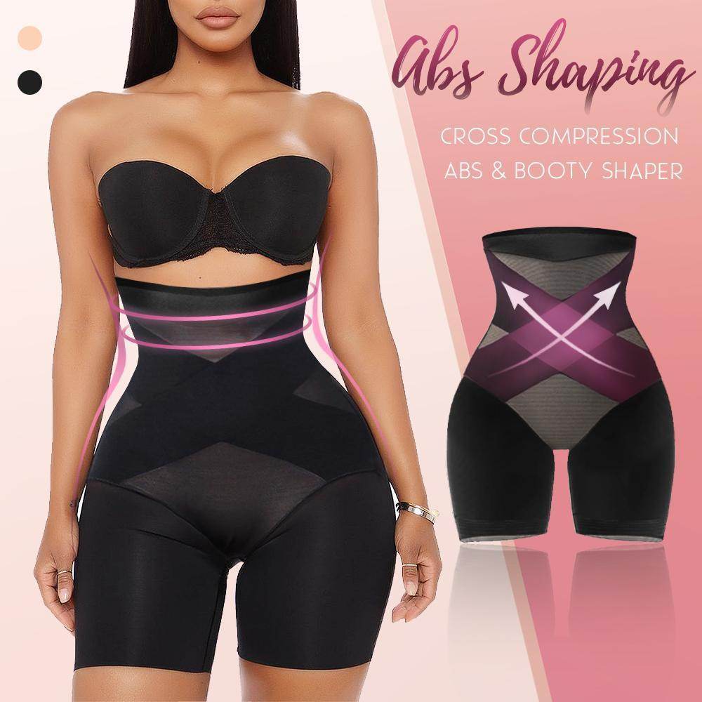 Women's Polyester High Waist Shaper Pants - Mubimart