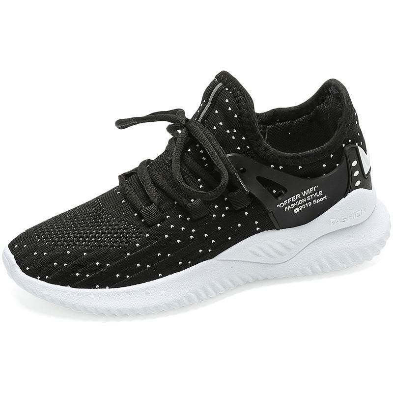 Breathable Casual Shoes Women All-match Korean Running Shoes - Mubimart