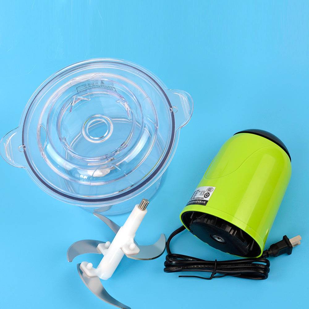 2L Electric Kitchen Chopper Meat Grinder Shredder Food Chopper Stainless Steel Electric Household Processor Kitchen Tool Cocina - Mubimart