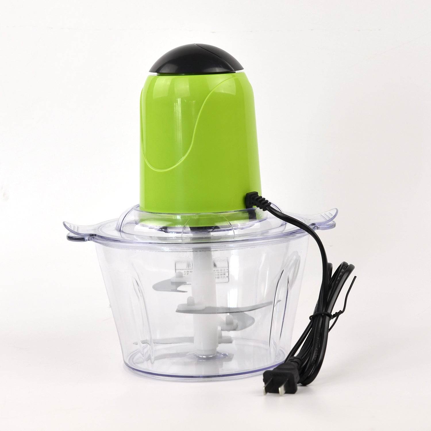2L Electric Kitchen Chopper Meat Grinder Shredder Food Chopper Stainless Steel Electric Household Processor Kitchen Tool Cocina - Mubimart
