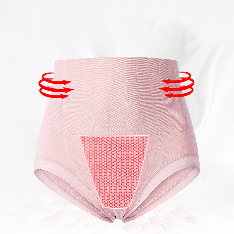 High-waisted Abdomen Panties Ladies Postpartum Hip-lifting And Shaping Seamless Panties - Mubimart -  