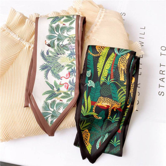 Fashion Printed Scarves With Versatile Decorative Scarves - Mubimart
