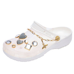 Sandals Women Platform Jelly Shoes Women Transparent Rain Boots Sandals