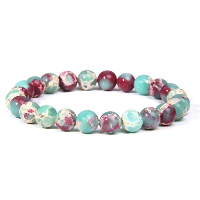 Natural Stone Beads Bracelet Men - Mubimart