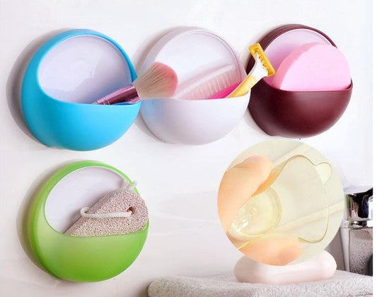 Bathroom Sucker Soap Dish Bathroom Creative