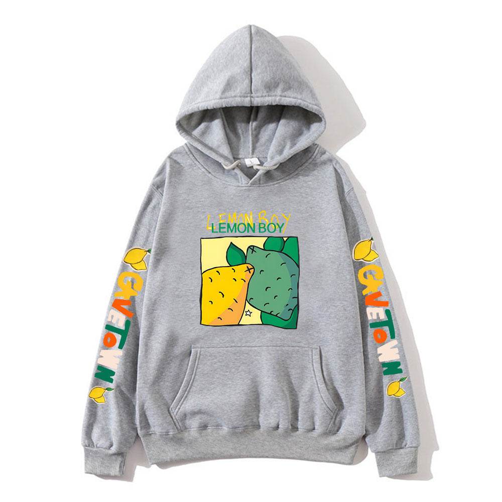 Cavetown Lemon Boy Cartoon Print Hoodies For Fans Mens Cartoon - Mubimart