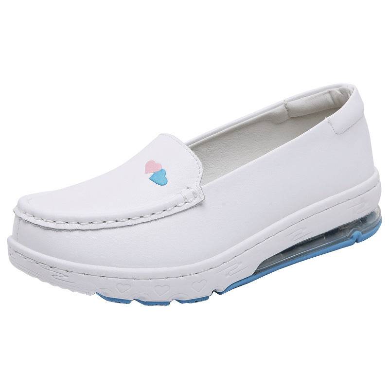 Women's Wedge Heel Comfortable Flat Work Shoes - Mubimart