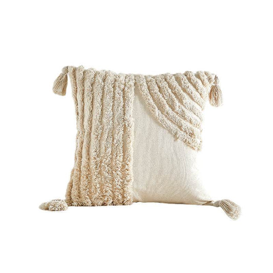 Plush Tassels And Quiet Bohemian Style Pillowcases - Mubimart