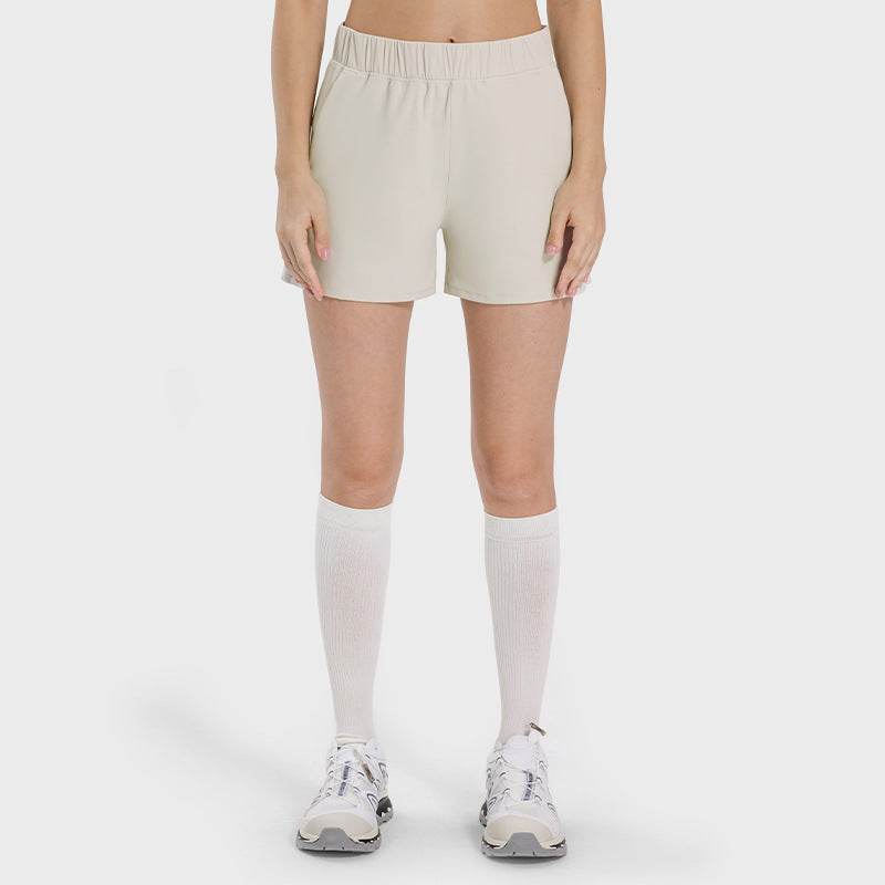Leisure Sports Fitness Yoga Shorts Women - Mubimart