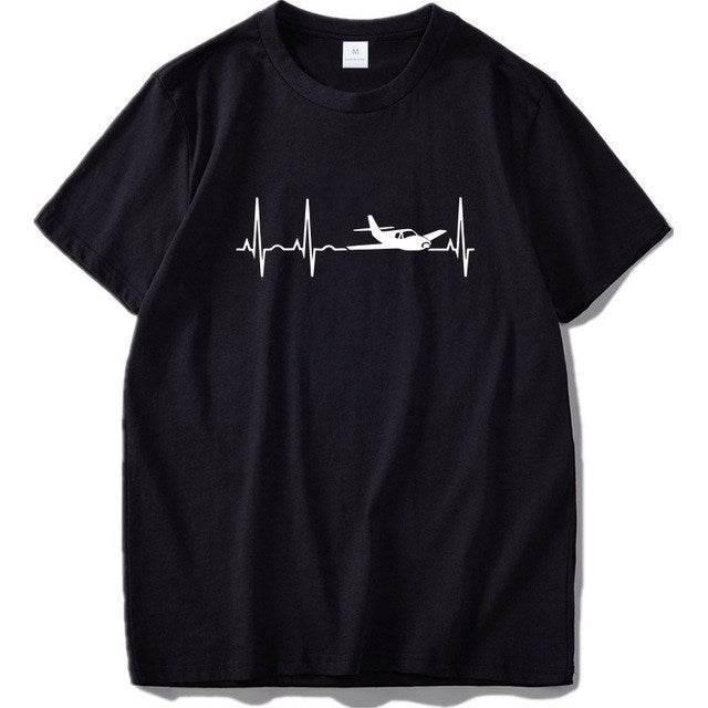 T Shirts Cartoon Solid Mens Slim Shirt - Mubimart