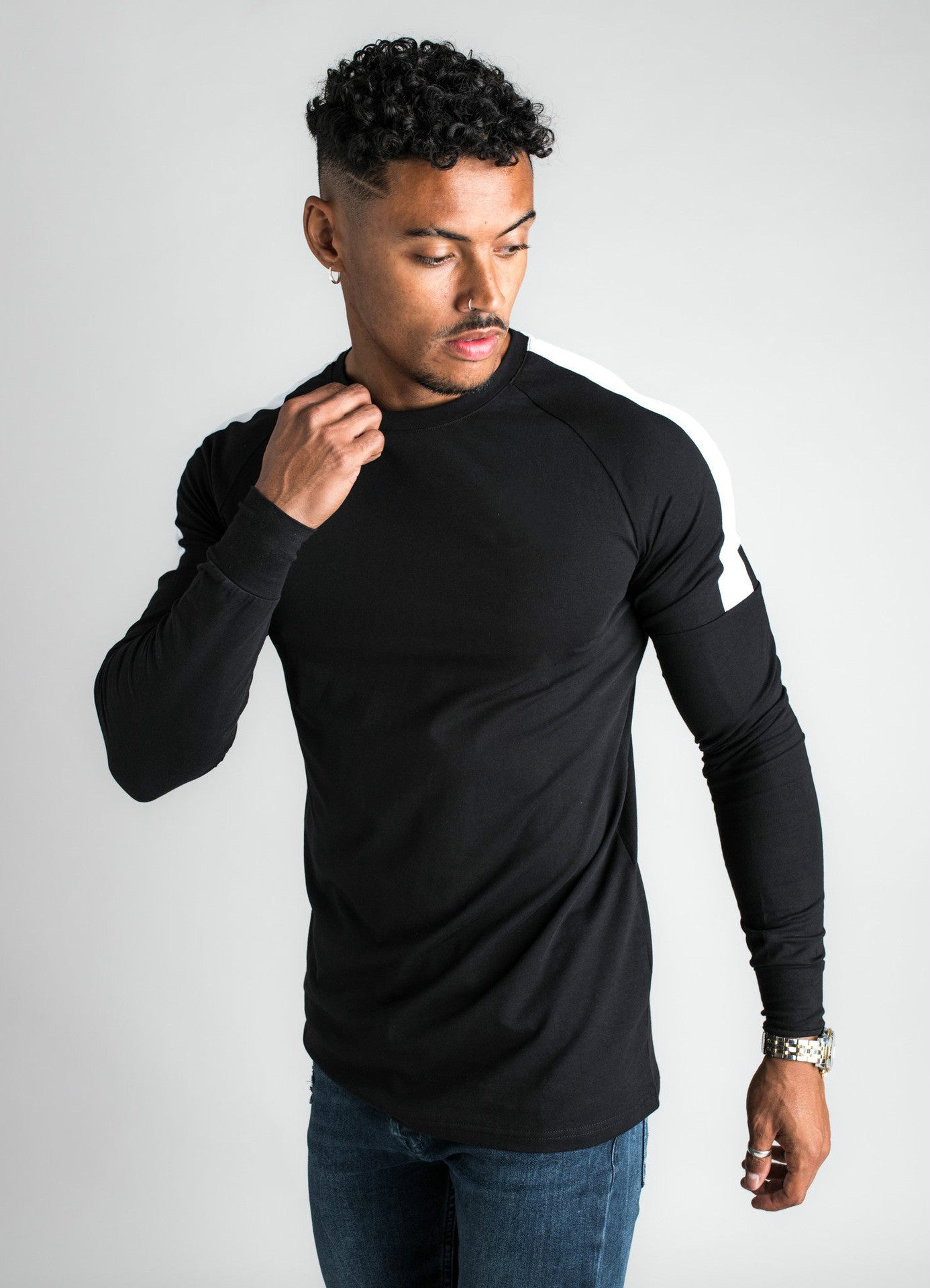 Men's Long Sleeve T-shirt Shirt Jacket