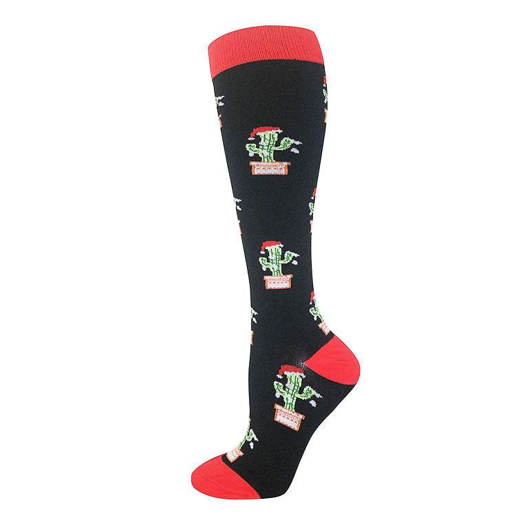 Outdoor Cycling Compression Athletic Tube Socks - Mubimart