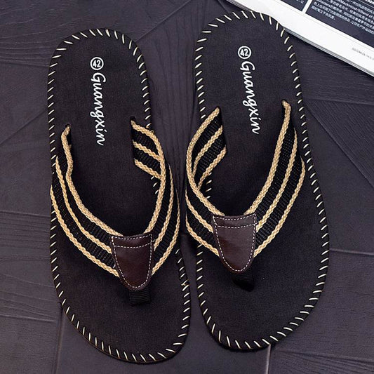 Flip-flops Casual Clip-on Non-slip Sandals For Men - Mubimart