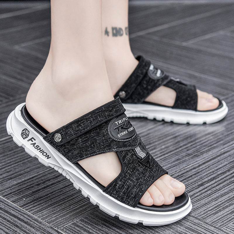 Waterproof Leather Sandals For Men - Mubimart