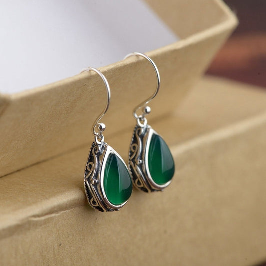 Drop-shaped Vintage Ethnic Earrings