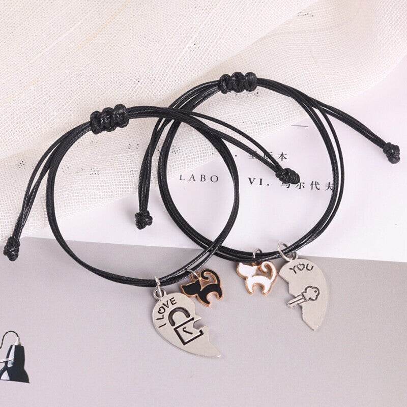 Weaving Men And Women Couple Bracelets Men Bracelets Bracelets Girlfriends Couple Bracelets - Mubimart