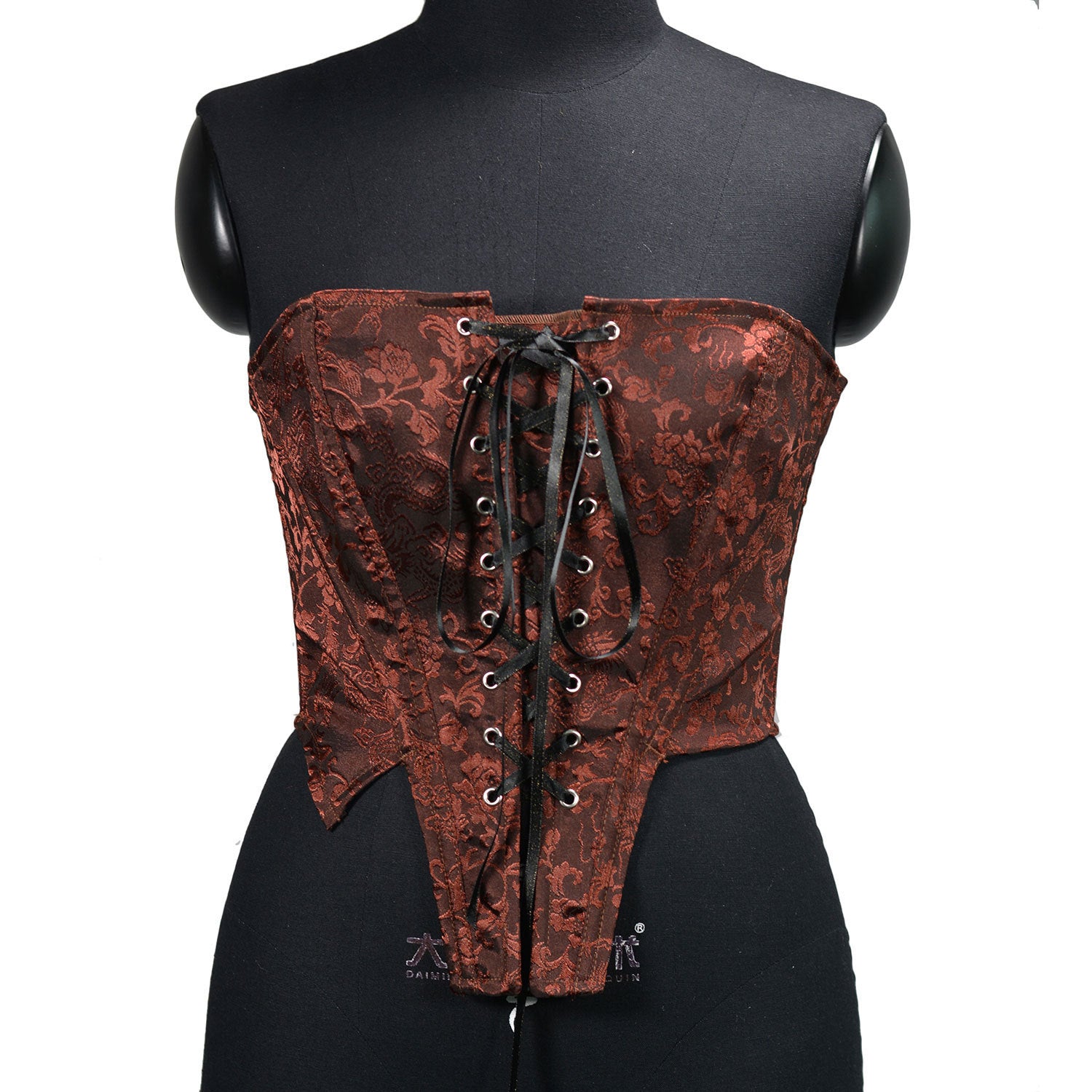 Strapless Front Tie Corset Vest Vest Women's Top - Mubimart -  