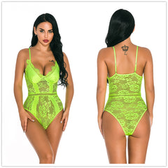 Lace Body Shaper Bodysuit Women's Waist - Mubimart -  