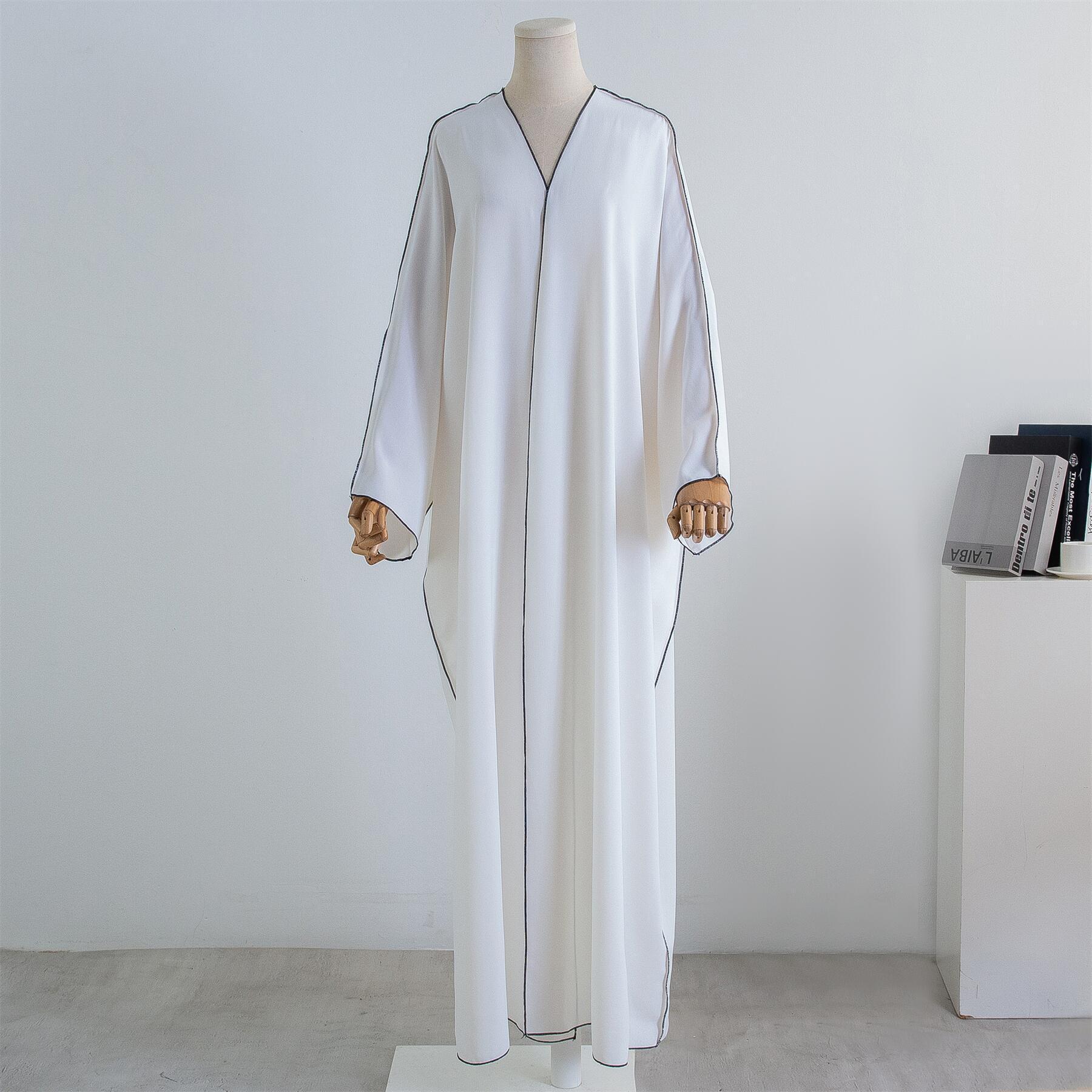 Middle East Arab Women's Clothing Casual Cardigan Plus Size Robe - Mubimart - Plus Size Robe 