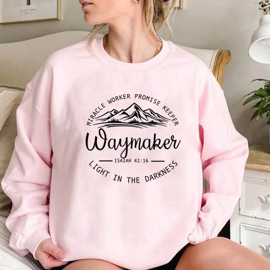 Sweatshirt Christian Crewneck Sweatshirts Bible Ver - Mubimart