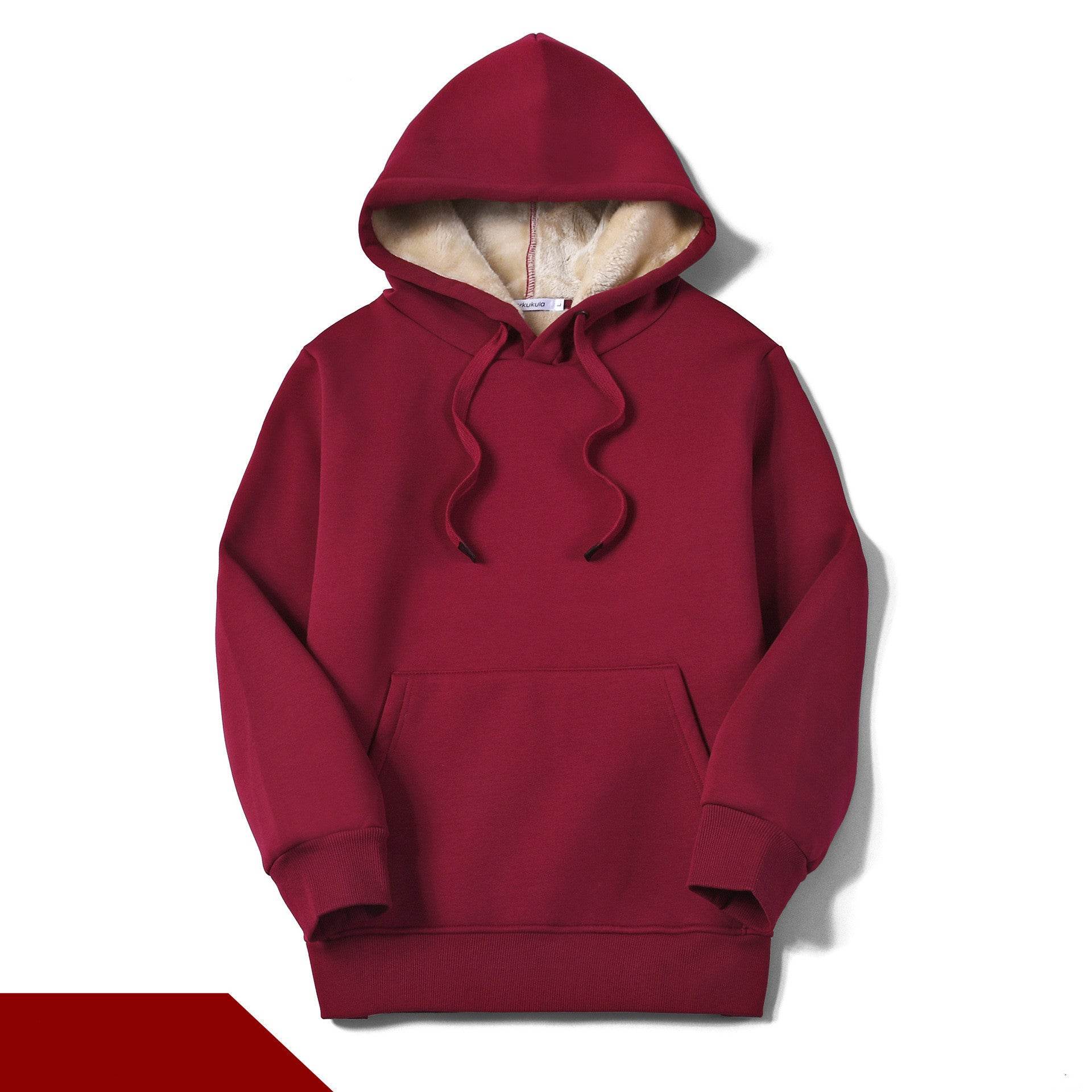 Ladies Fleece Winter Jacket Thick Plus Size Pullover Top - Mubimart