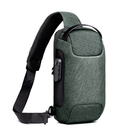 Sling Bag, Waterproof Men's Chest Bag Shoulder Bags Crossbody Sling Backpack For Men - Mubimart