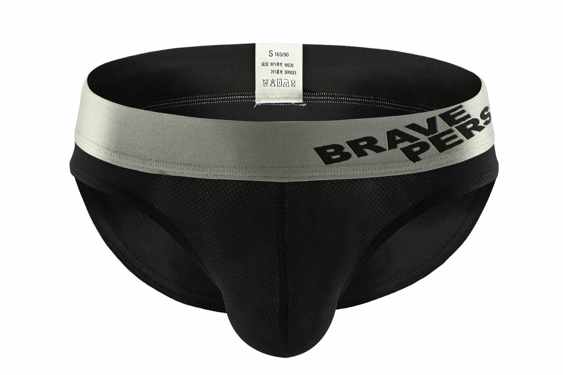 Men's Underwear Sports Casual Briefs - Mubimart