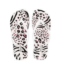 Women's Leopard Flip Flops Non-slip Slippers Summer Flip-flops Women