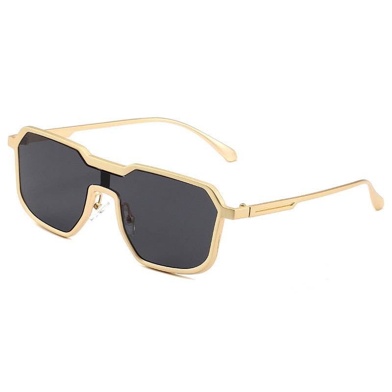 Punk Metal Sunglasses For Men - Mubimart