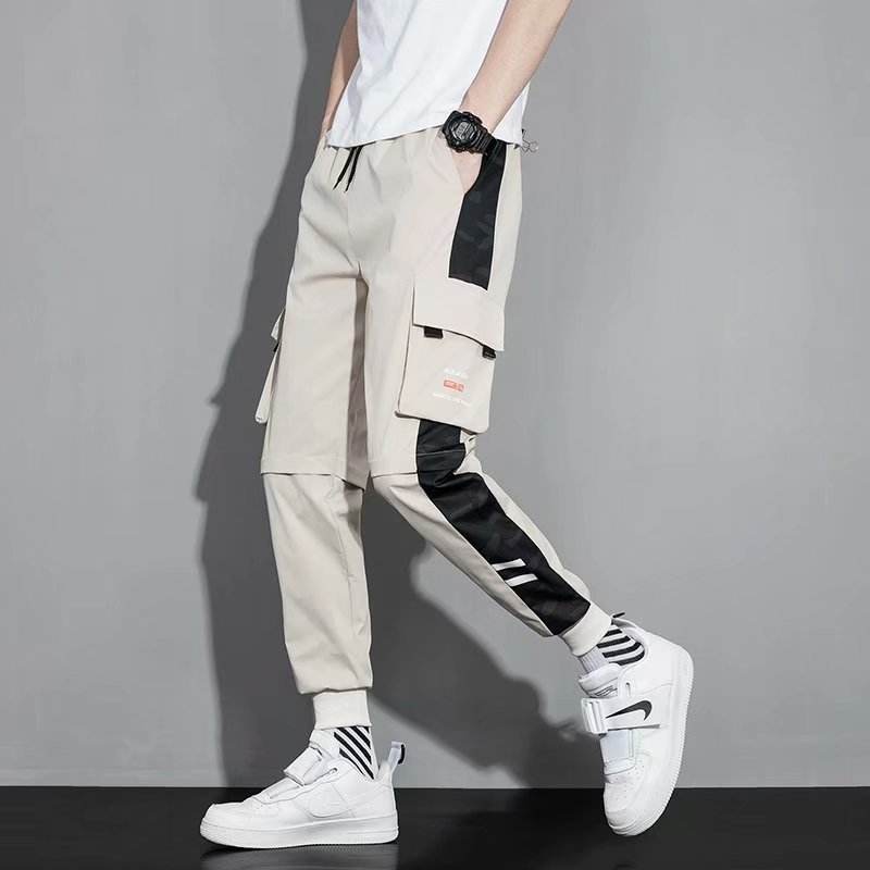 Overalls Men's Loose Plus Size Casual Jogger Pants - Mubimart