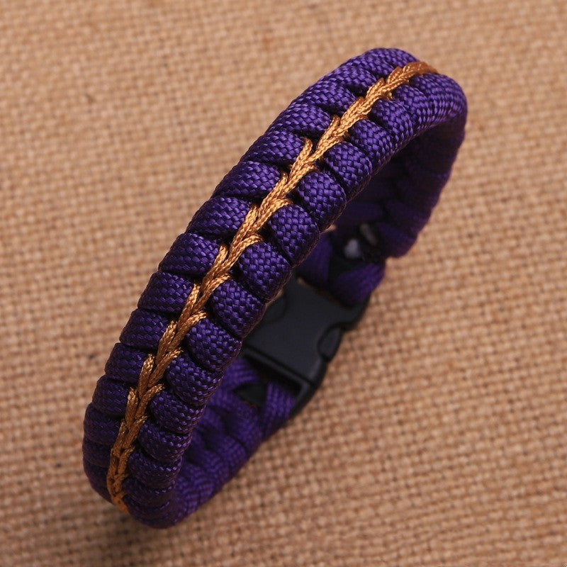 Handwoven Outdoor Sports Bracelet For Men