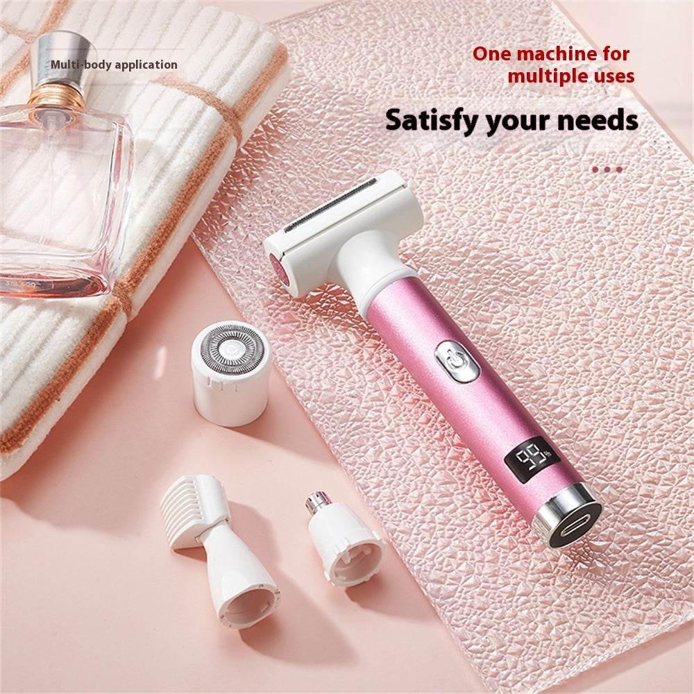 Digital Display TYPE-C Multi-function Shaver For Women - Mubimart