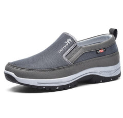 Shoes Mens Canvas Shoes Soft Bottom Casual Breathable Comfortable Slip-on Mens Cloth Shoes