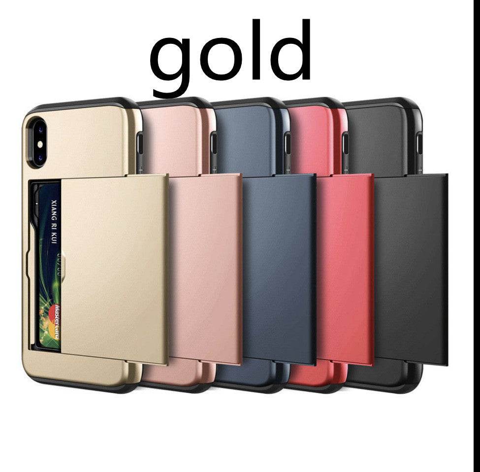 Card Shockproof Hybrid Wallet - Mubimart