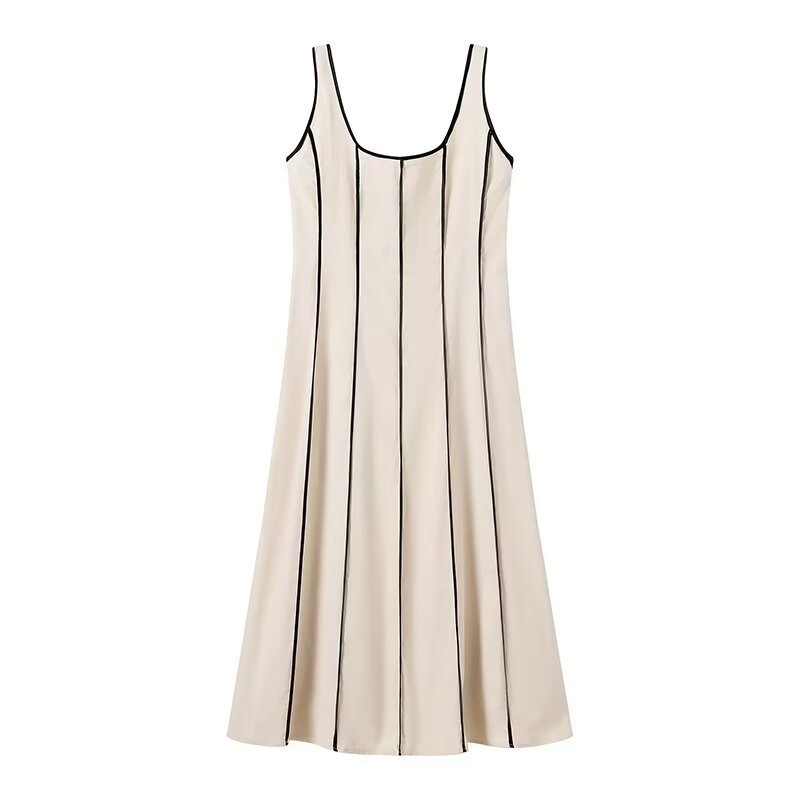 Women's Casual Simple Camisole Dress - Mubimart -  