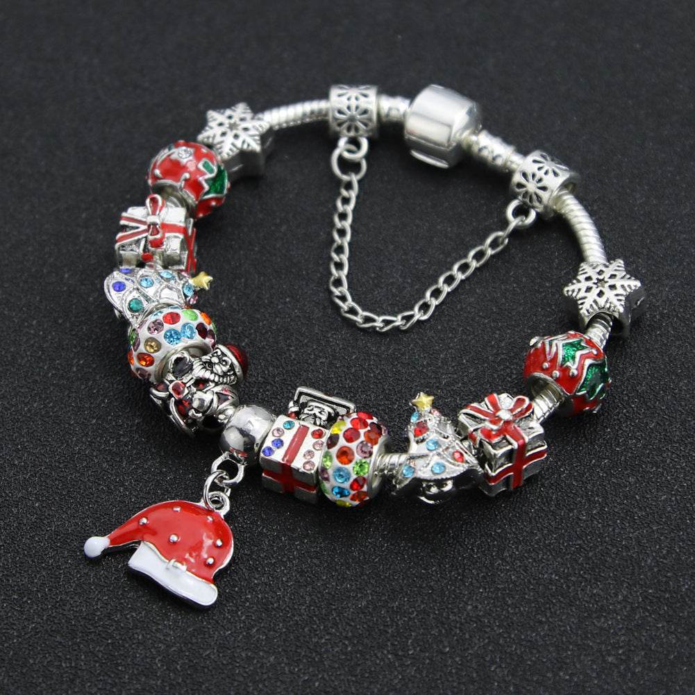 Christmas DIY Beaded Bracelet For Women - Mubimart