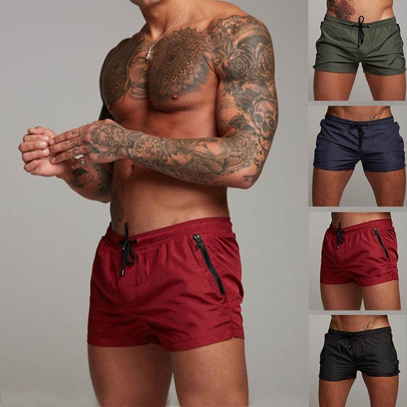 Mens Trunks Shorts Training Running Sports Gym Jogging Workout Beach Swim Pants Trousers Plus Size M-3XL - Mubimart