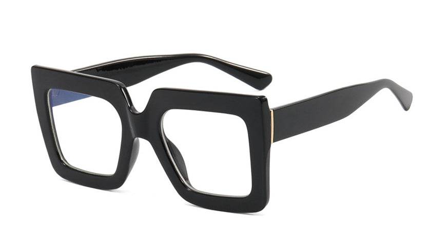 Women's Oversized Square Frame Sunglasses - Mubimart