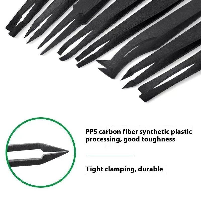 Fashion Anti-static Plastic ABS Tweezers Tool - Mubimart