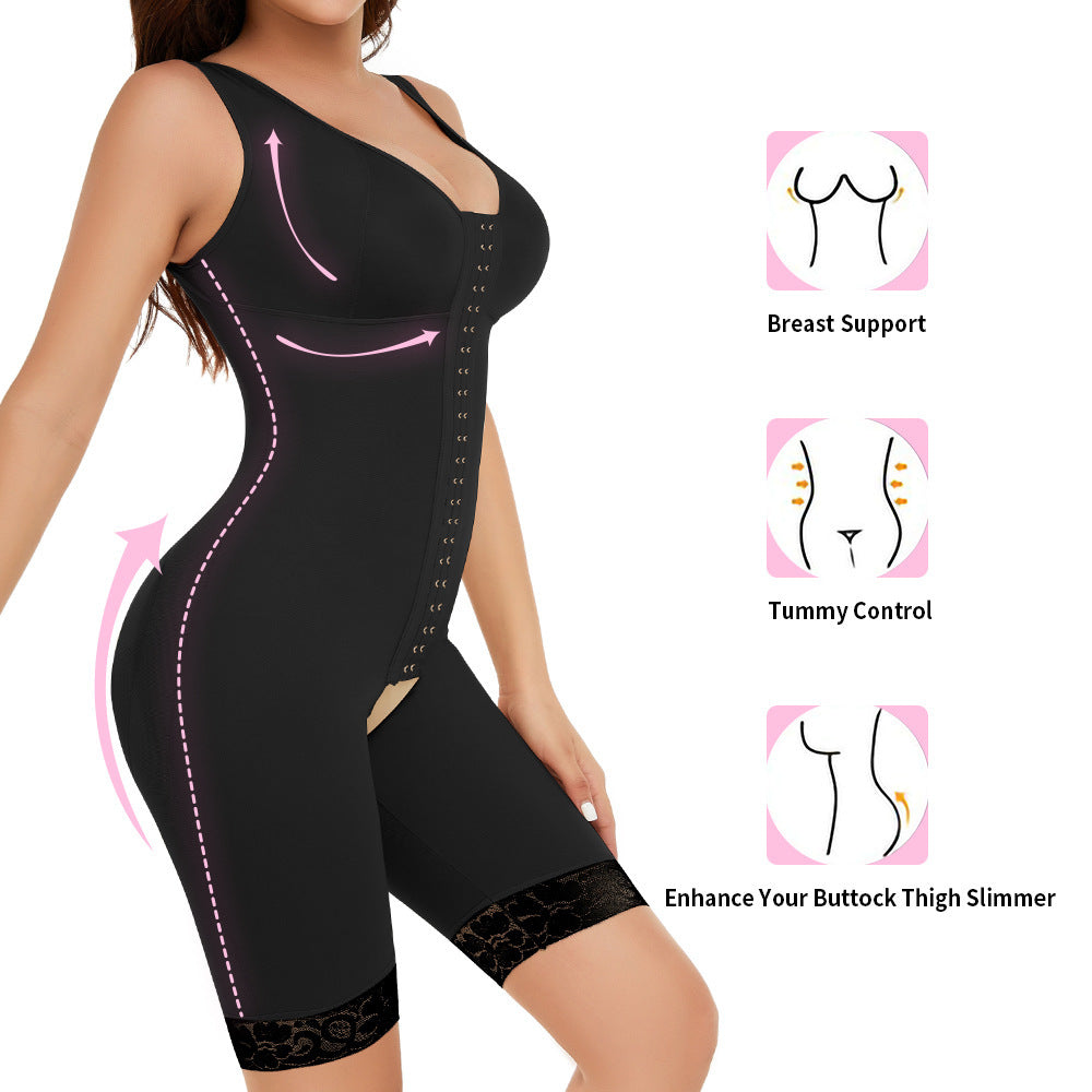 Abdominal Tightening And Buttocks Lifting Bodysuit For Women - Mubimart -  