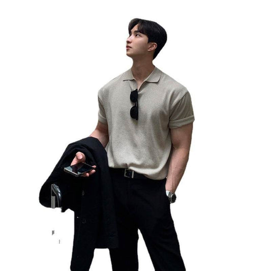 Men's Half Sleeve Polo Shirt - Mubimart
