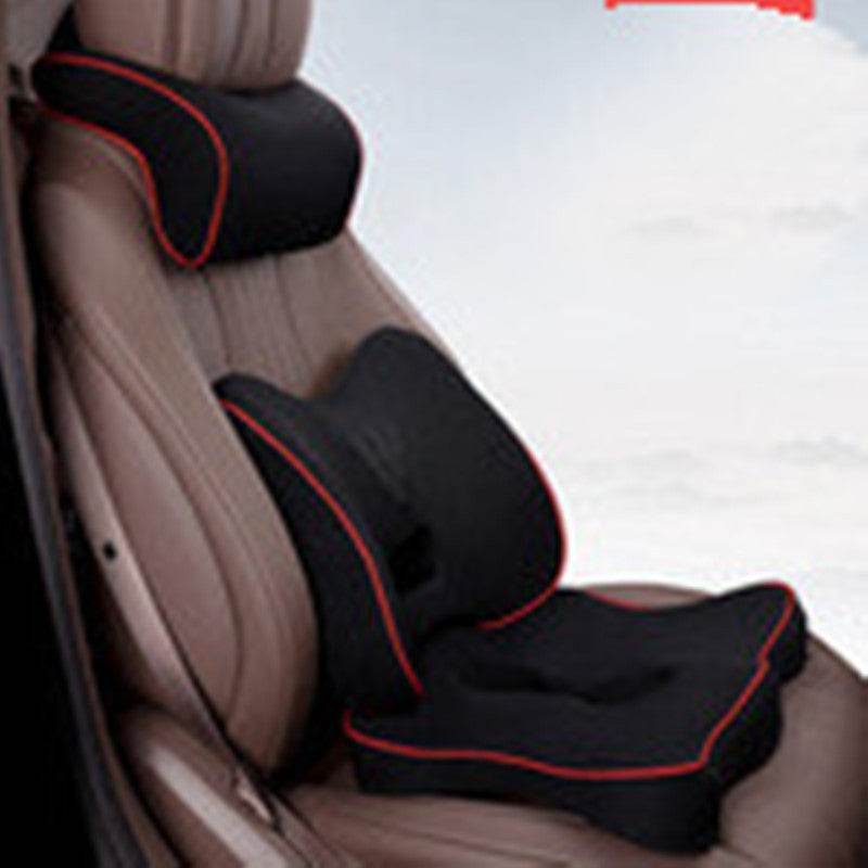 Back Seat Cushion Waist Pad Memory Foam Car Pillow - Mubimart
