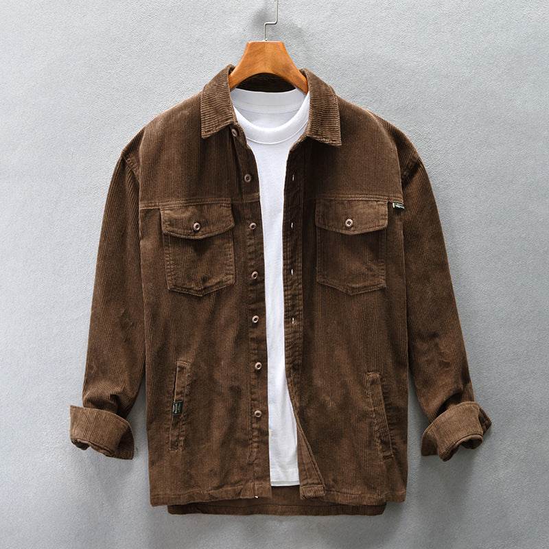 American Fashion Personalized Men's Shirt Jacket - Mubimart