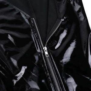 Black Latex Bodysuit Women Body Harness Fetish Clothing - Mubimart