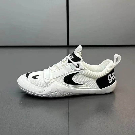 Mesh Breathable White Shoes Comfort And Casual Sneaker - Mubimart