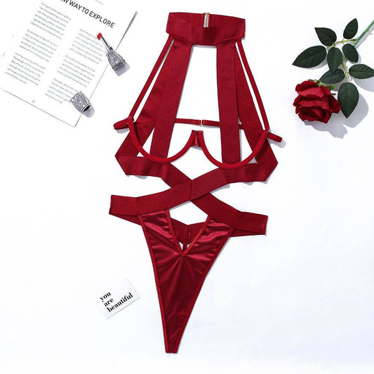 Lace Push Up Shapewear Bodysuit For Women - Mubimart