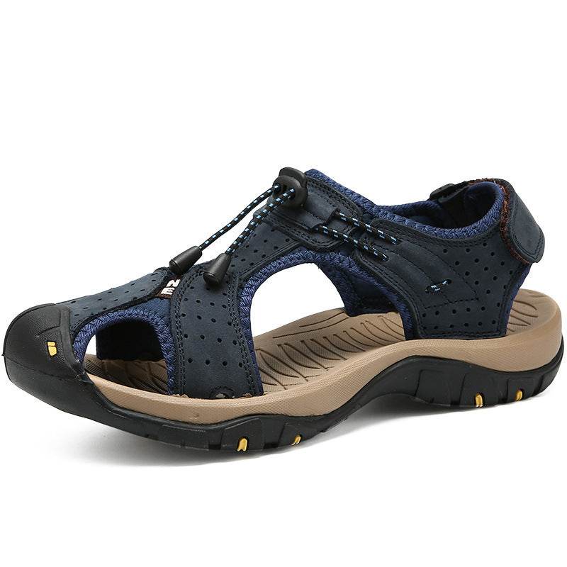 Mens Casual Breathable Package Head Beach Sandals - Mubimart